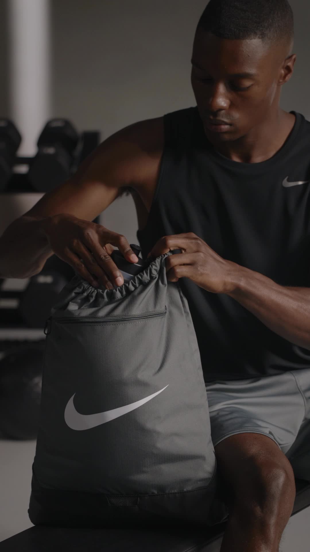 Amazon.com | Nike Unisex Brasilia 9.5 Training Gym Sack (18L