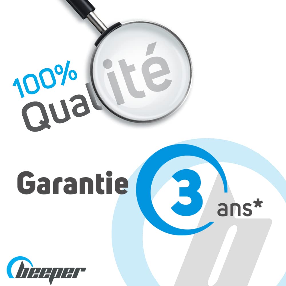 BEEPER - Alarma Universal Auto, Coche, Cabriolet, Utilidad, Camping-Car XR5 (XR10 Universal)