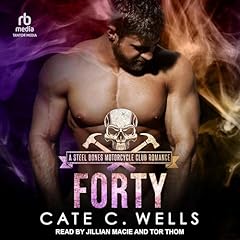 Forty Audiolibro Por Cate C. Wells arte de portada