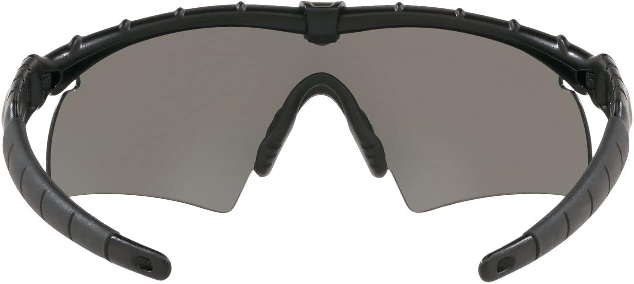 Oakley Mens OO9061 M Frame Hybrid S Rectangular Sunglasses, Black/Grey, 33 mm