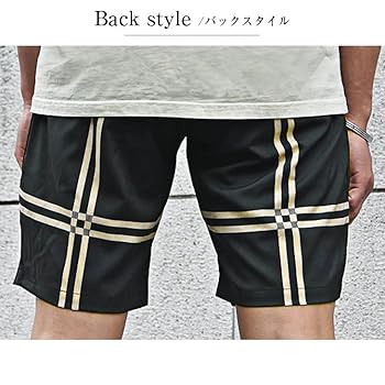 Amazon.co.jp: 【バックチェック柄 セットアップ】 メンズ 半袖