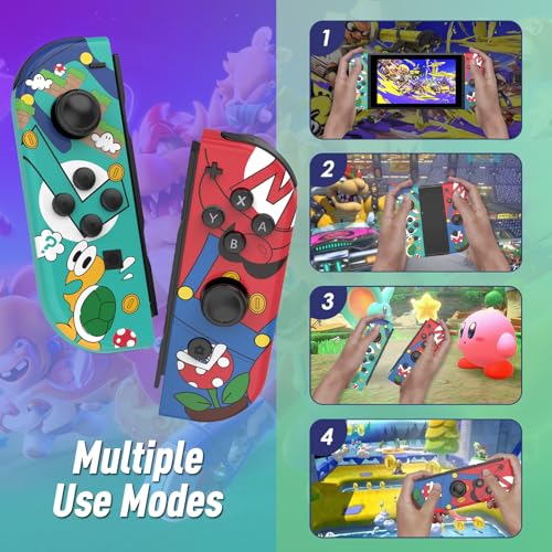 image for ZFY Controller for Switch, Replacement Wireless Controllers Support Du