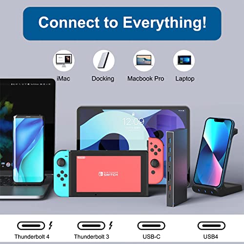 Thunderbolt 4 Cable 6 Ft, 40Gbp Thunderbolt Cable With 100W Charging, 8K Display/Dual 4K, Compatible With Thunderbolt 3/4, Usb-C Thunderbolt 4 Cable For Macbook, Hub, Docking #TOP6