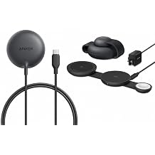 Anker Zolo Magnetic Wireless Charger, Qi2 Certified 15W MagSafe-Compatible Wireless Charging Pad & MagSafe Compatible MagGo UFO 3-in-1 Charger, iPhone 17 Wireless Charging Station