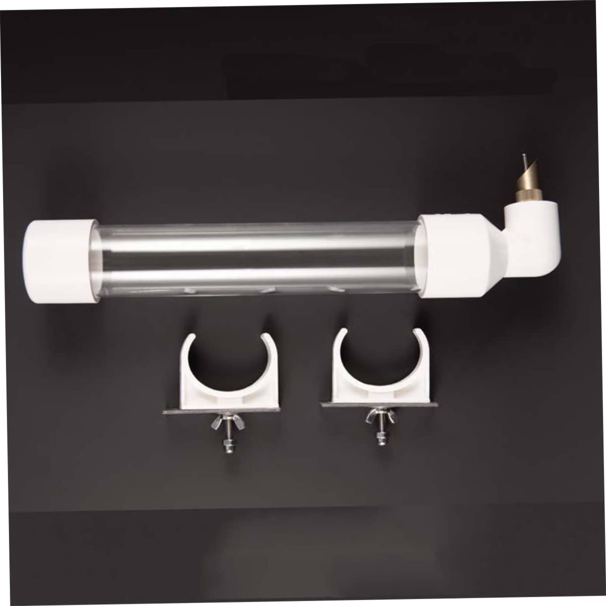 Mipcase Flash Needle Drinking Water Meter Bird Feeder for Cage Parrot Feeding Bottle Bird Feeding Cup Outdoor/Indoor Use