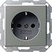 Produktbild Gira 018820 Schuko Steckdose Gira E22 Edelstahl