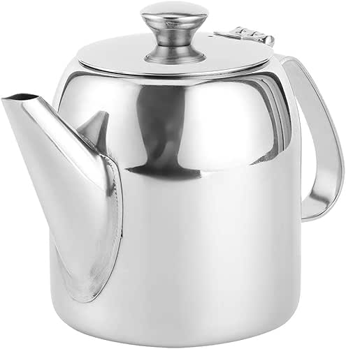 Belissy, 0.5 L Stainless Steel Teapot - Coffee Pot Teapot