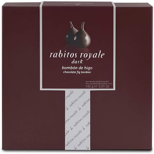 Chocolate Fig Bonbons, Rabitos Royale 8 pcs.