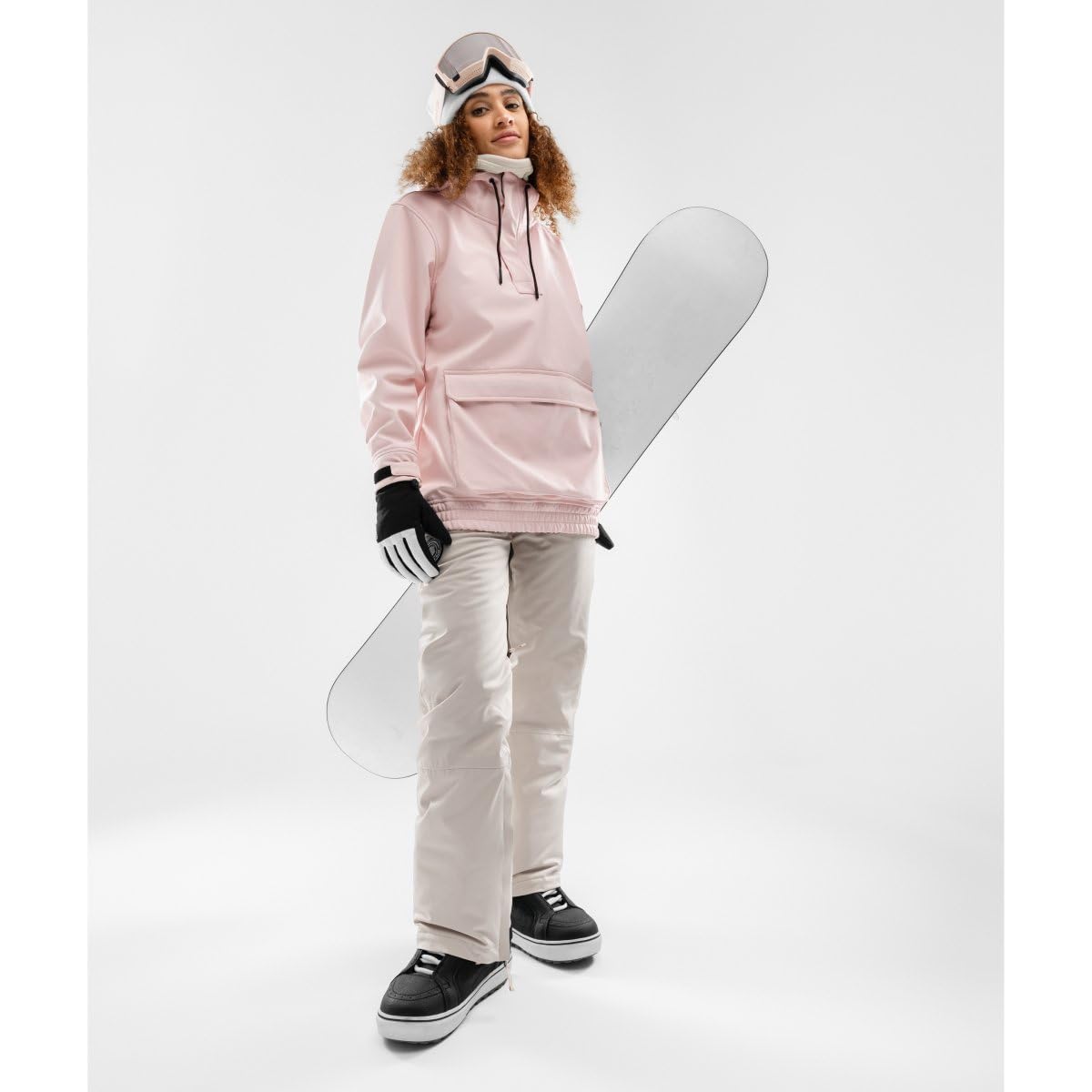 SIROKO - Snowboardjacke mit Kängurutasche für Damen W3-W Arlberg