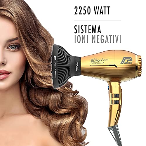 Parlux Alyon Gold Con Diffusore Magic Sense – Asciugacapelli Professionale Con Ioni - 4