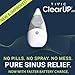 Tivic ClearUP 2.0 Sinus Relief Device - Drug-Free Sinus Pressure Relief Microcurrent Device - Bioelectronic Sinus Device for Nasal Congestion, Sinus Pain, Sinus Pressure, Allergy