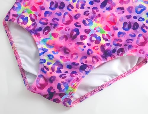Image of Girls Swimsuits One-Piece Bathing Suits Multicolor Kids Sport Summer Beach Swimwear for 2-10 Years Old