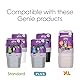 Litter Genie Nachfüllpackung, blau, 4 Stück