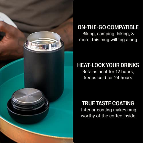image for Fellow Carter Coffee Mug 16 oz For Travel - Wide Mouth Vacuum-Insulate