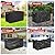 Youlvy Fire Pit Cover Rectangular 65 Inch - Waterproof Outdoor Fire Table Cover Rectangle Heavy Duty, 600D Patio Propane Gas Firepit Cover Rectangular Tear Weather Resistant - 65 x 40 x 27 Inch