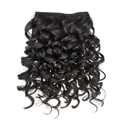 UAmy Hair Curly Bangs for Black Women: Replaceable Synthetic Curly