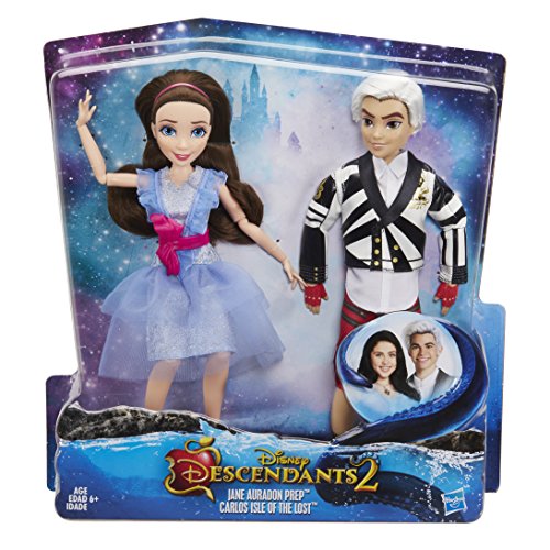 Disney Descendants D2 Movie Jane and Carlos Fashion Doll