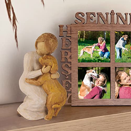 Everkeen Angel Dog Figurines - Memorial Gifts for Dog Lovers, White - Image 3