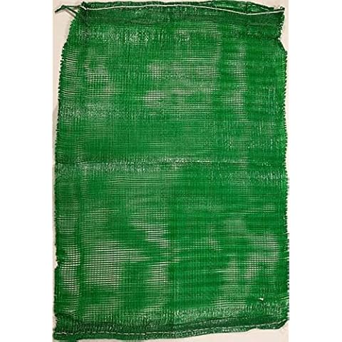 Forest Master 10 x Green Strong Tubular Mesh Net 35 x 50 kindling log vegtables wood bags sacks Cover