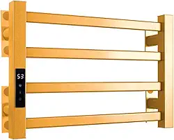 Toalheiro Elétrico 30x45 Térmico com Display Digital e Temporizador 110V (Dourado)