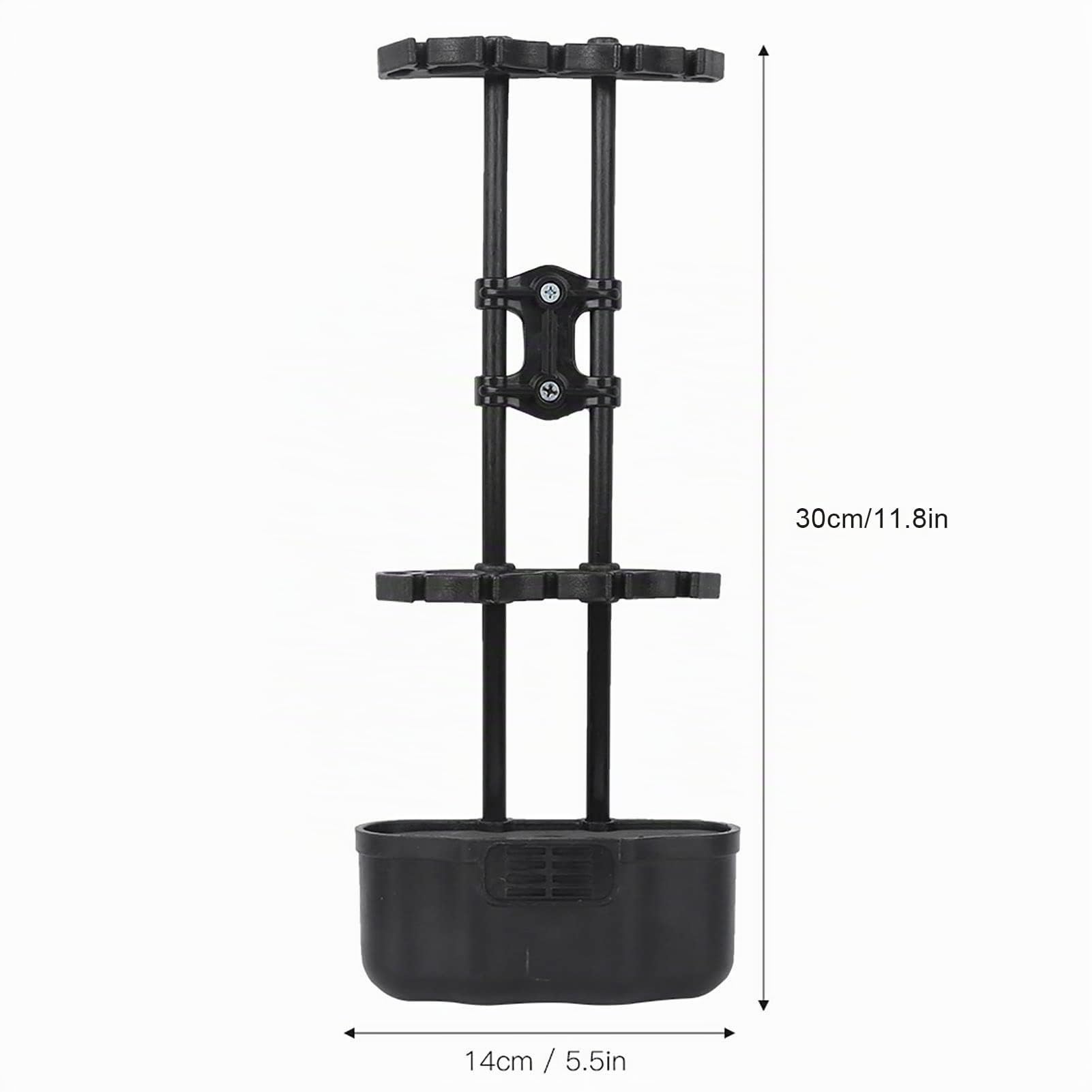 Ausla Carquois d'Arbalète, Carquois de Hanche pour 5 Flèches, Support de Carquois à Fixation Rapide pour Tir à l'arc et Chasse, Convient à Toutes Les Tailles de Flèches