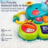 HOLA Baby Toys 6 to 12 Months Musical Elephant Piano Baby Toy 6 Months Plus 12 18 Months Interactive Early Learning Toys for 6 Month Old Babies Girls Boys Gifts - Image 5