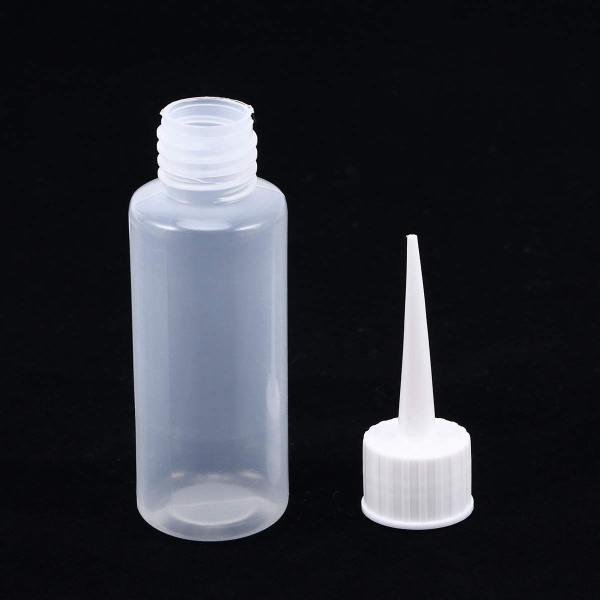 Condimento Bottiglie Spremere di con Coperchio Tappo per Senape olio d' oliva 50ML 4PCS