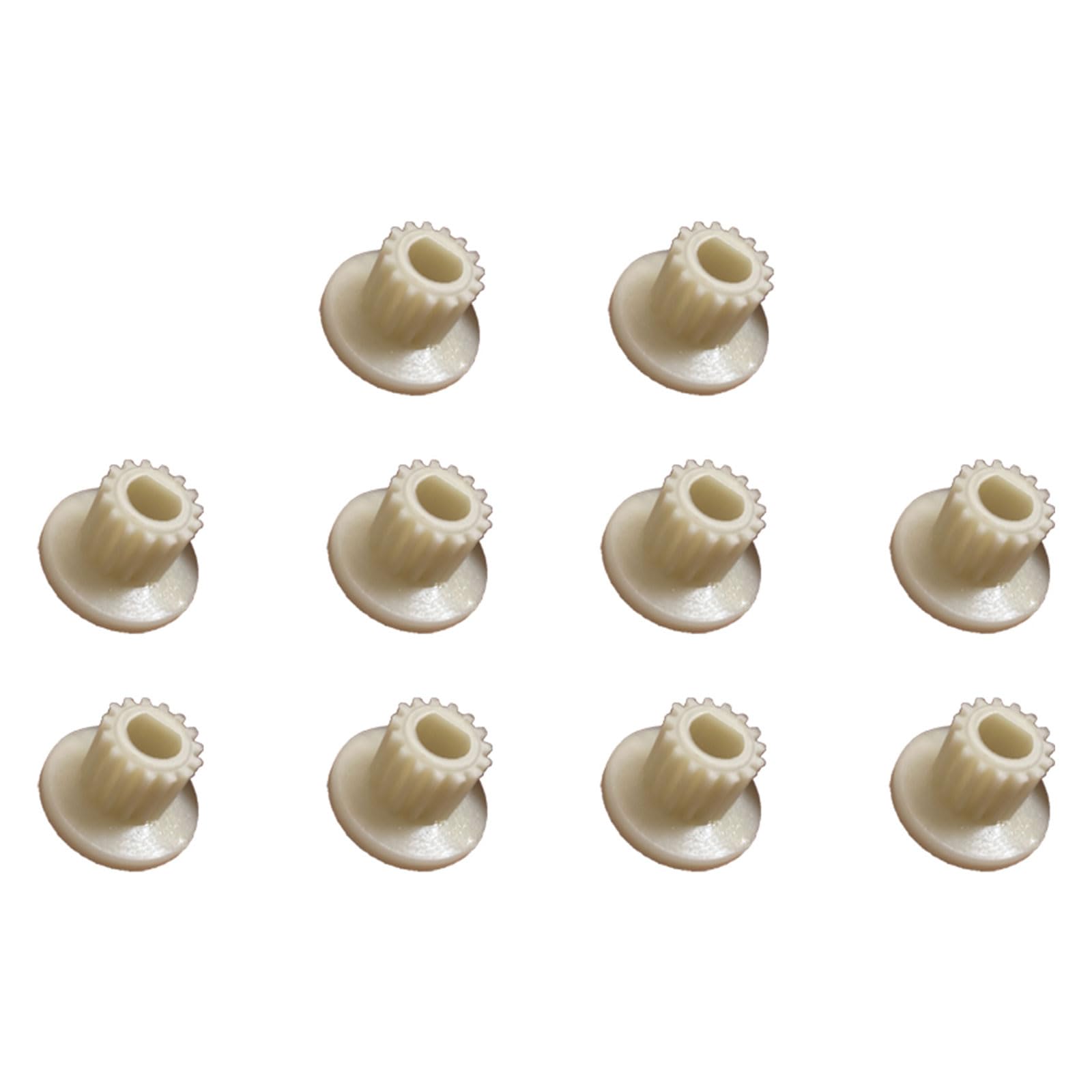 10 Pack Efficient Bread Maker Gear Motor Transmission Set 15 Teeth Belt Drive Pulley Belt Pulley Set