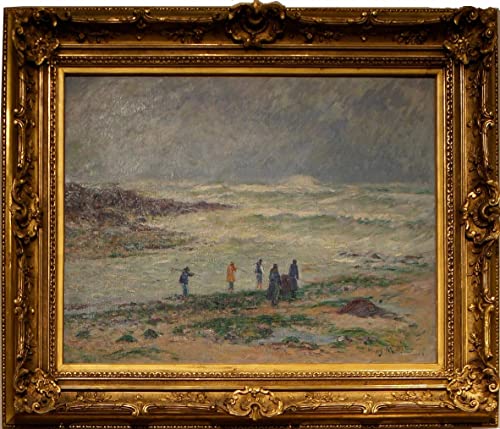 Toile peinture murale Claude Monet pour habiller un grand mur blanc 60x90cm