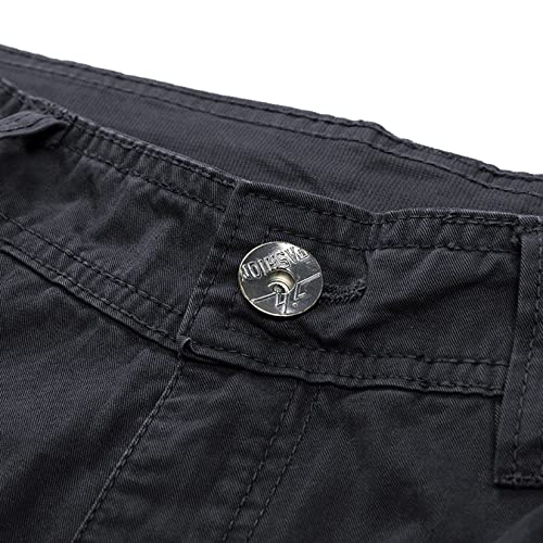Lu's Chic Men's Chino Pants Cargo Workout Lounge Jogger Work Tapered Streetwear Trousers4
