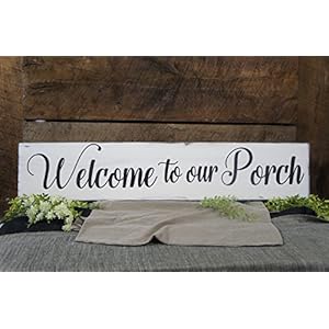 Vintageprimitivefunnydecorwelcometoourporchrusticstylefarmhouserusticwoodsign4x16inch Urban Country Home Decor Vintage primitive funny decor welcome to our porch rustic style farmhouse rustic wood sign 4×16 inch urban country home decor