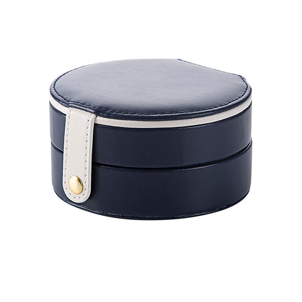 CVHfhjTG jewellery box, Travel Portable Jewelry Box, Holder Case for Necklace Bracelet Earrings Storage Women Girls(C)
