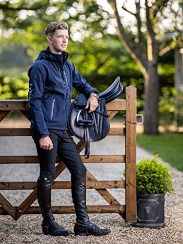 Veste softshell homme LeMieux avec fermeture éclair bidirectionnelle