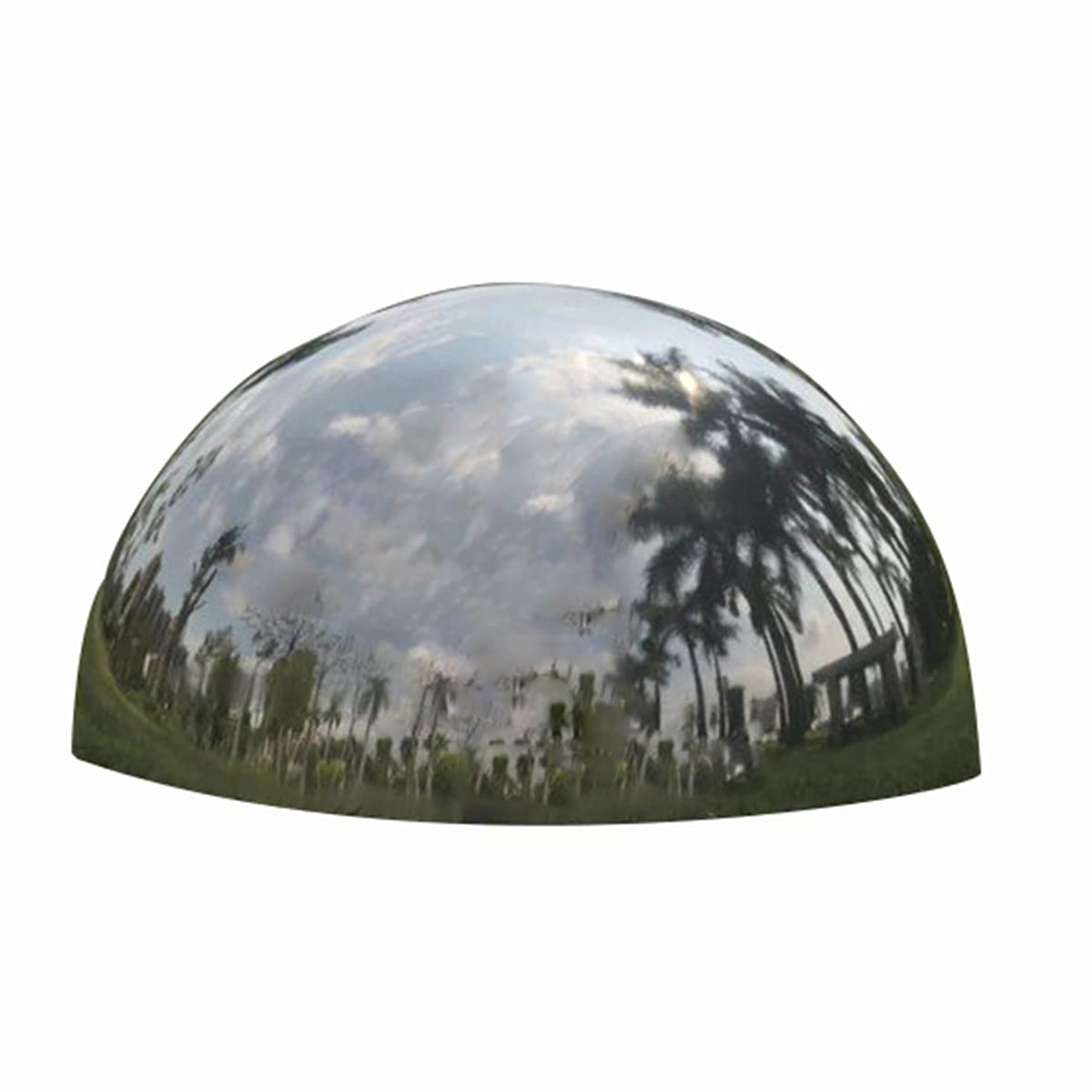 Sphère de jardin réfléchissante en acier inoxydable 304 poli miroir 600 mm x 2 mm 400 mm x 2 mm