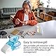 KEQAR 3 Stück Tablettenausdrücker, Klein Tablettenausdrückhilfe, Mini Portable Pill Taker mit Easy Tragbare Pillendose, Ausdrücken für Travel, Ausdrücken Tablettentrenner, Tabletten Schluckhilfe