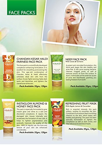Vaadi Herbals Lip Balm - Ultra Moisturizer - All Natural - Herbal Lip Therapy - Pack Of 8 X 10 Gms - (Assorted Pack) #TOP4