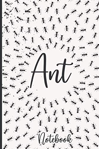 Ant Notebook: 6X9" 100 Blank Pages