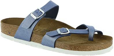 birkenstock mayari icy metallic azure blue
