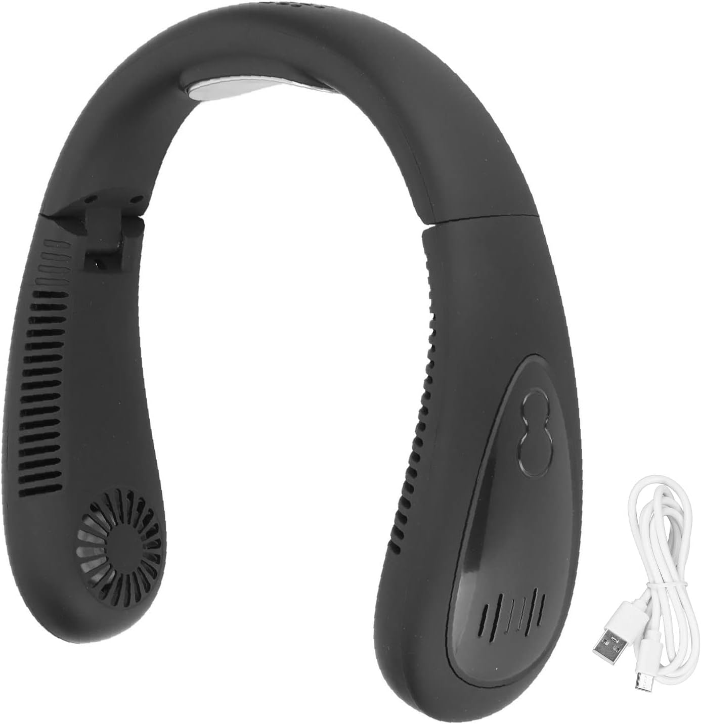 RAZZUM Portable Neck Fan Hanging Sport Fan 5000mAh Hands Free Rechargeable Fan for