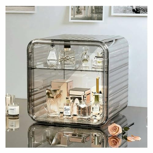 ミニカップボードカウンター上収納コップ コップ 収納 卓上食器棚 お茶碗収納ボックス 収納棚防塵 防湿 扉付き卓上食器棚ミニ お茶碗収納ボックスお手入れ簡単 収納棚テーブル 透明扉付き 多機能 化粧品 小物 収納コンパクト 大容量 防塵 防湿 雑貨収納 仕