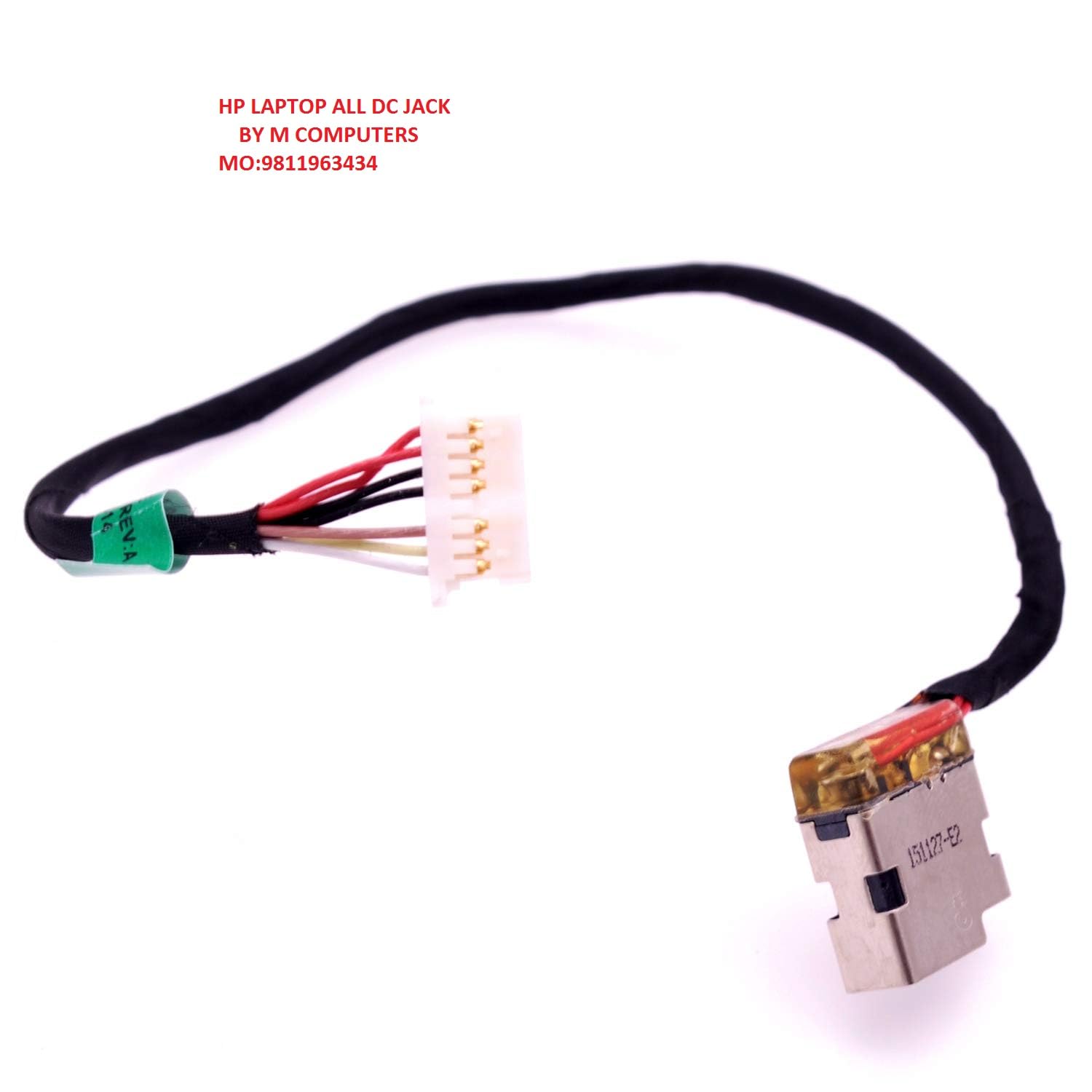 DC Power Jack Cable for Pavilion 15-AB 15-AK 15-BS 15-BR 15-BU 15