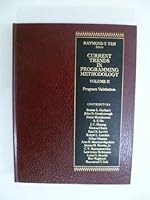 Current Trends in Programming Methodology Vol. 2: Program Validation 0131957198 Book Cover