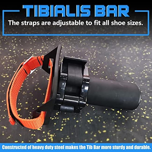 Tib Bar for Leg Strength Training, Biceps Femoris Muscle Exercise Equipment Tibia Dorsi Calf Machine, Tibialis Bar Leg Machine Tibialis Trainer