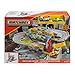 Matchbox Toy Car Track Set, Spin Cyclone Car Wash Playset with 1:64 Scale Corvette & Tow Truck, Features Spinning Wash Tunnel, Tune-Up Shop & Parking