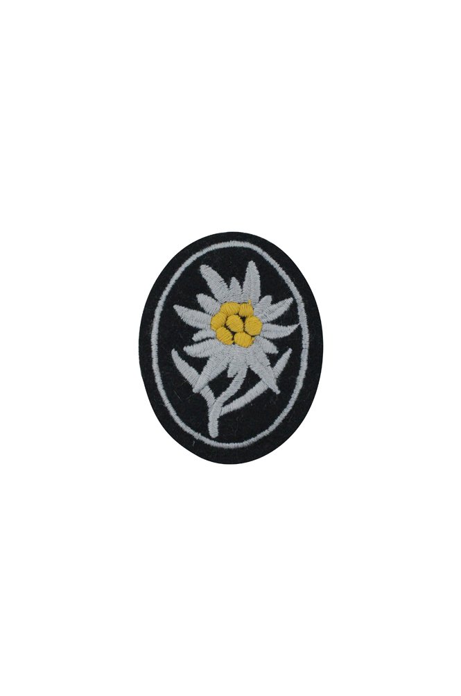 Militaryharbor Multicolor Wwii German Elite Mountain Troops Edelweiss Sleeve Insignia Replica