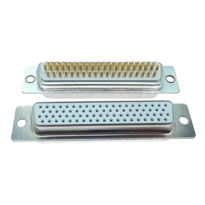 Image of 1PCS DB78 1U 3U Gold Plated Sol* /id Pin Male Female Connector Solder Type D-Sub 78pin Serial Port Adapter HDB78(1PCS 3U Male)