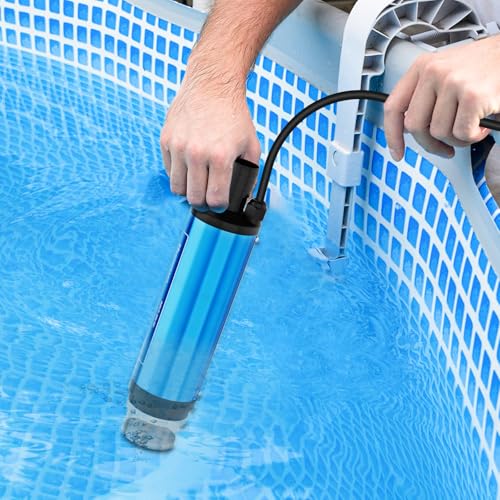 Image of Uniqwamo Cordless Submersible Water Pump For Milwaukee 18V Battery,400GPH Portable Transfer Water Pump for Camping Tub Garden RV Pond Draining Job Sites(No Battery)
