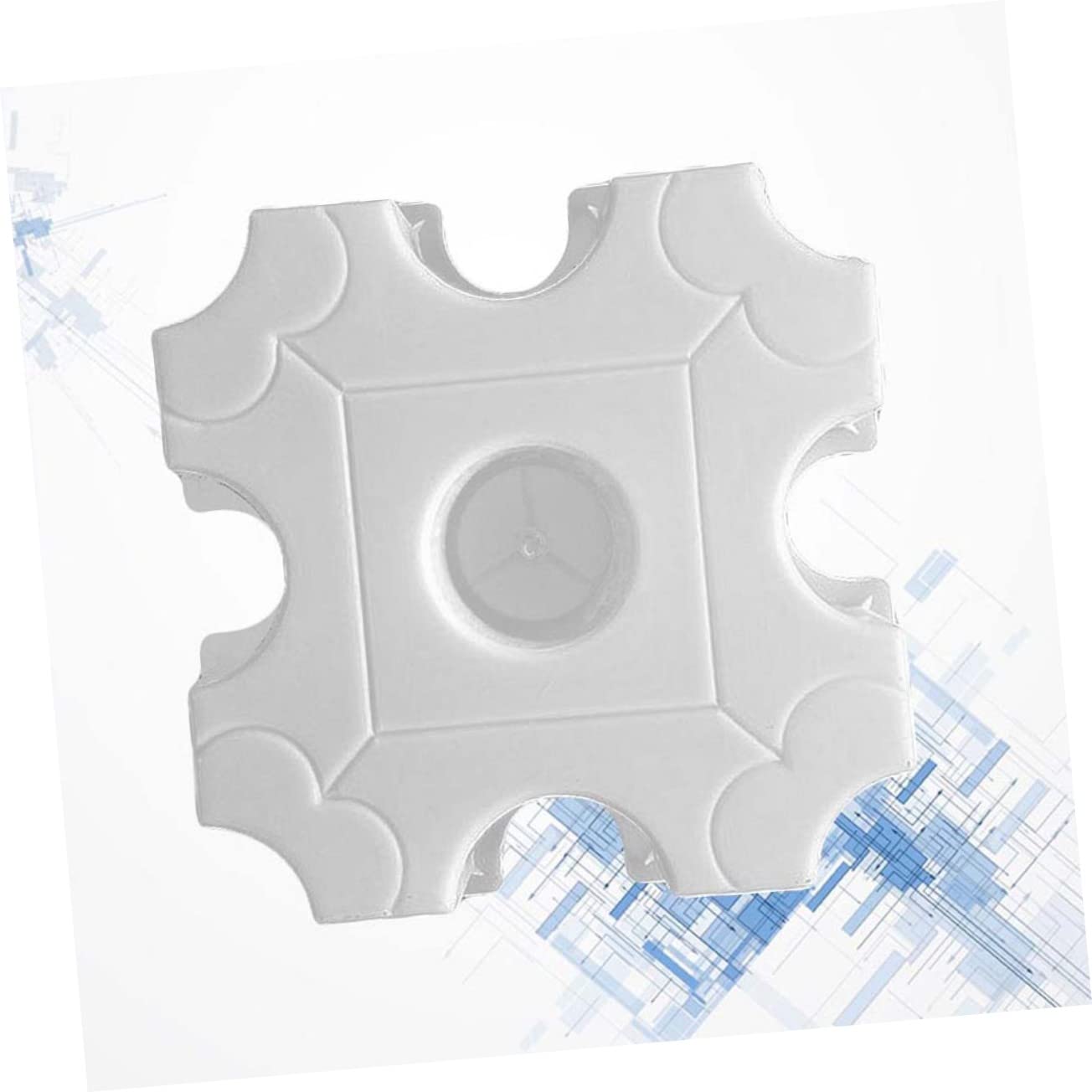 ORFOFE Cement Mold for Stepping Stones Reusable Concrete Mold for Patio Garden Lawn Pavement Easy to Use Clean DIY Walkway Maker