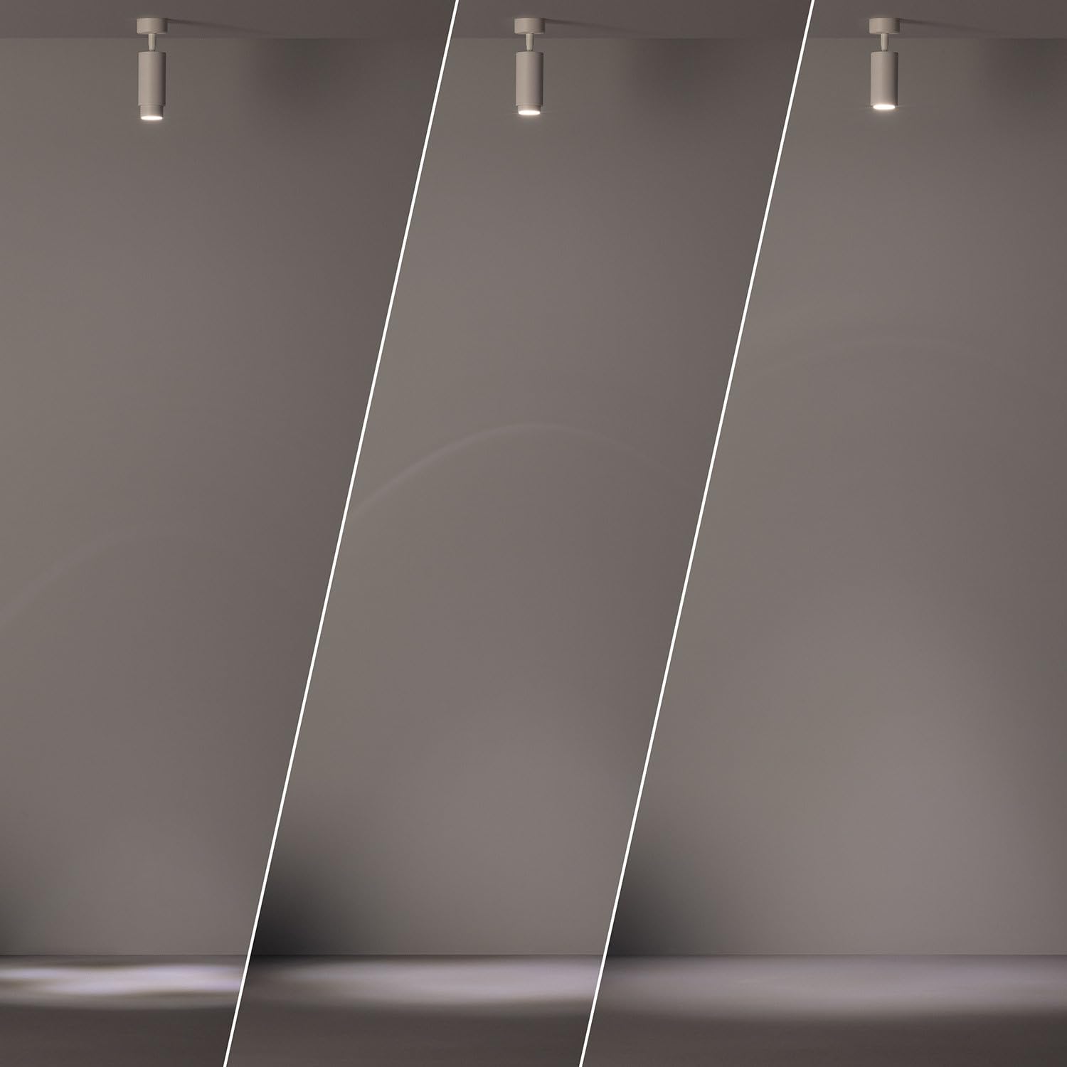 Spot à Douille En Saillie Davos Pour Ampoule GU10 / GU5.3 Noir