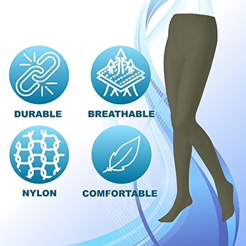 Image of Butterfly EMEM Apparel Women's Plus Size Queen Opaque Footed Tights